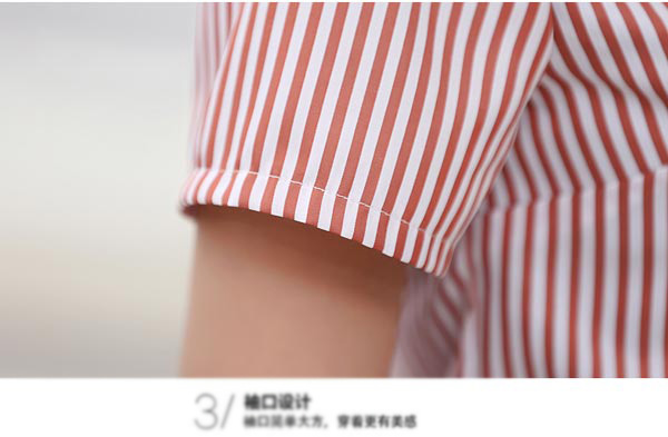 餐廳服務員工作服定制款式袖口細節(jié)展示圖